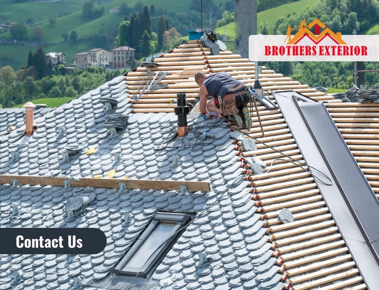 Get professional services for your roof with Brothers Exterior Corp.