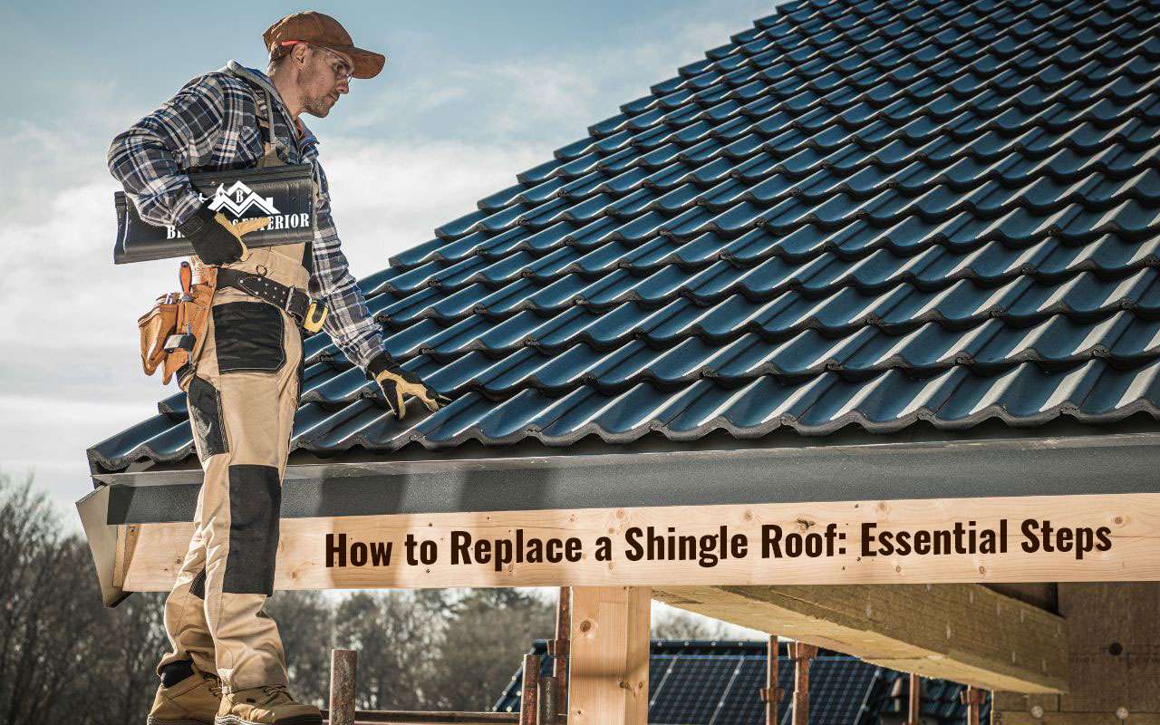 how to replace a shingle roof