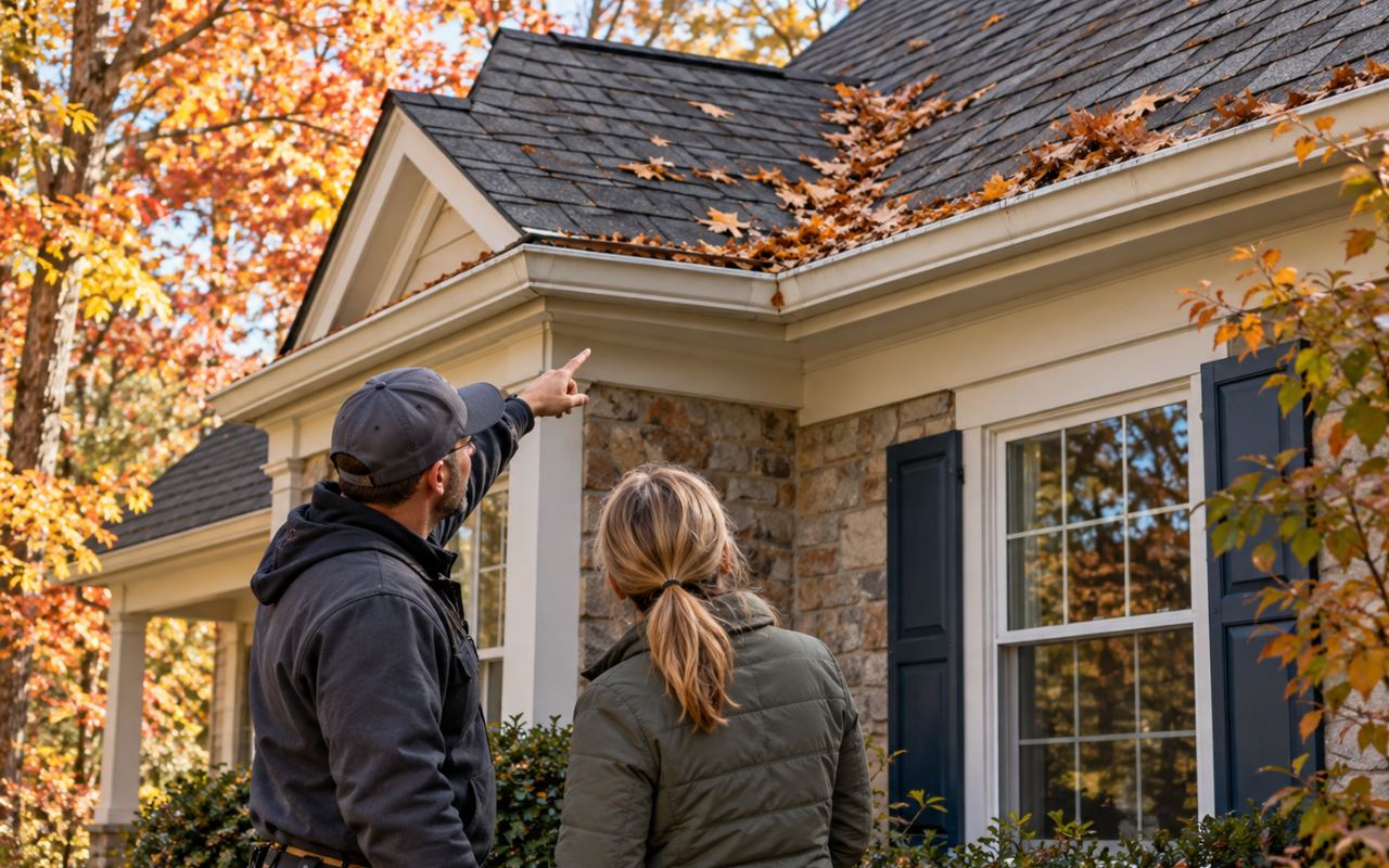 Fall roof maintenance in Virginia checklist for homeowners